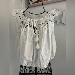 Free People Boho Crop Top
